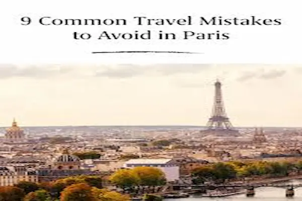 common travel mistakes france